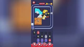 Pixel Flow Level 257 Solution Walkthrough