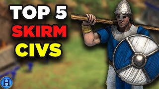 Top 5 Best Skirmisher Civilizations In AoE2