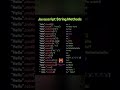 💥 Javascript string methods ⁉️