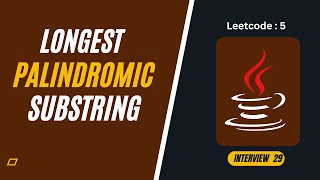 Longest Palindromic SubString | Leetcode : 5 | Tamil