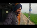 firozpur cantt to fazilka railway station train journey ★ 74973 demu train ★ punjabi travel vlog