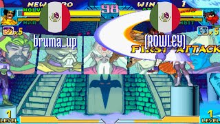 FT5 @mvsc: bruma_up (MX) vs (ROWLEY) (MX) [Marvel vs Capcom Fightcade] Nov 25