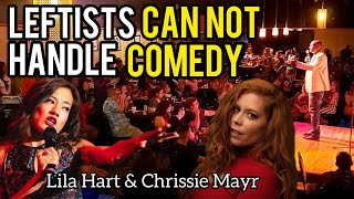 Leftists CAN NOT HANDLE Stand Up Comedy! Chrissie Mayr \u0026 Lila Hart Discuss