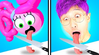 FUNNIEST APPS EVER! *YOU WILL LAUGH* (POPPY PLAYTIME TONGUE, JUST DRAW, 100 MYSTERY BUTTONS & MORE!)