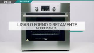 Forno Elétrico de Embutir  PFE60DI e PFE75PI | Usando o painel digital