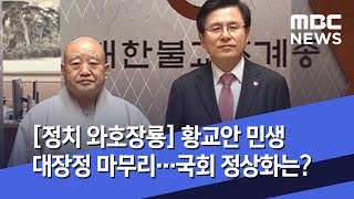 [정치 와호장룡] 황교안 민생대장정 마무리…국회 정상화는? (2019.05.24/뉴스외전/MBC)