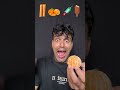 dhungri orange injection icecream 🍊🩼🍦 asmr funny eatingchallenge bikueating mukbang bikram