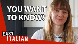 “Volere” The Italian Verb You Want to Know | Super Easy Italian 32