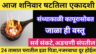 आज #षटतिलाएकादशी संध्याकाळी कापुरासोबत जाळा ही वस्तू ||24 तासात इडापिडा नजरबाधा दूर,इच्छापूर्ती ...