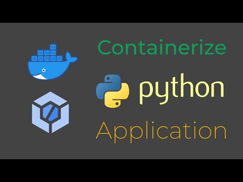 Containerize Python Application - YouTube