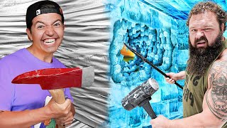 ESCAPING 100 Layers of ICE vs DUCT TAPE!