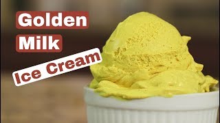 Golden Milk Ice Cream | Creamy \u0026 Healthy | Rockin Robin Cooks