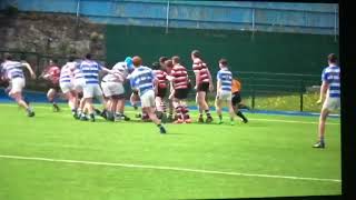 Erfc vs Athy u15 boys leinster plate rugby final match