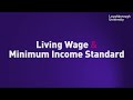 What Is Living Wage & Minimum Income Standard?