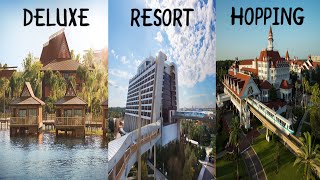 Disney Resort Hopping! Deluxe, Contemporary, Polynesian, Grand Floridian! Experiance 2023!