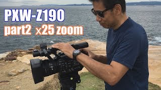 PXW-Z190 Part2 x25 zoom (x50 HD) Ufer! VLOG_275