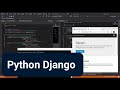 Python Web App  in Visual Studio 2022 (Django Getting Started)