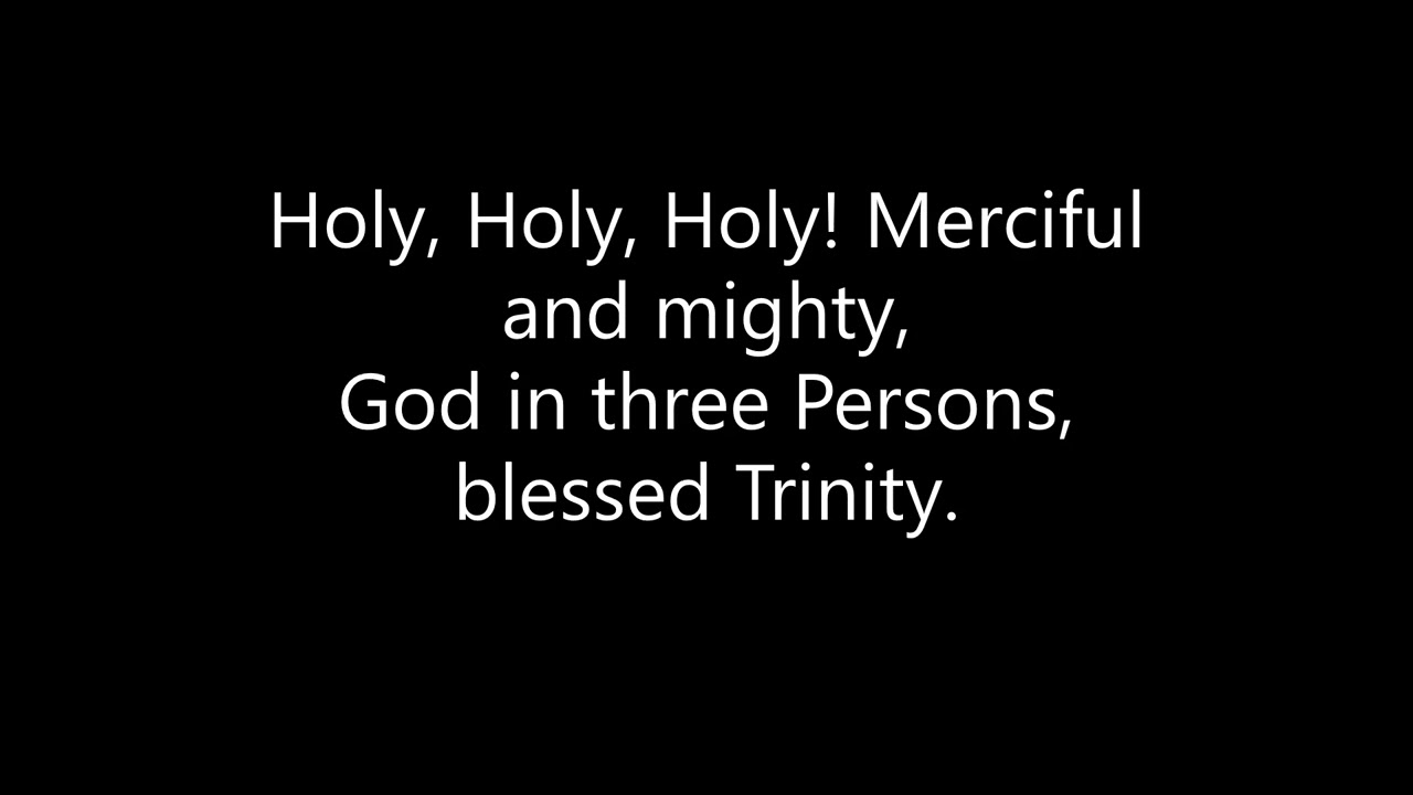 Holy, Holy, Holy (Nicaea) - Alto - YouTube