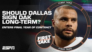 Should Cowboys commit to Dak Prescott long-term? Stephen A. & Louis Riddick DISA