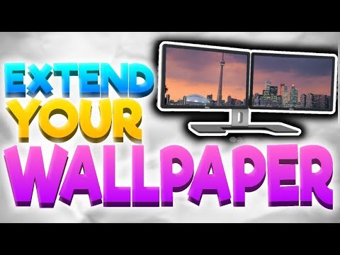 How To Extend/Span Your Wallpaper Across Dual Monitors How To Extend/Span Your Wallpaper Across Dual Monitors