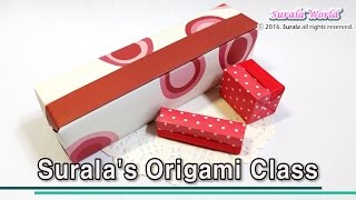 Origami - Gift Box (simple & Easy) : with one sheet of paper