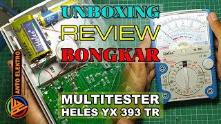 Unboxing, review and demolish Multitester Heles YX 393 TR