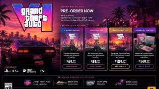 GTA 6 PRE ORDERS are HERE! (Price, Bundles, & More)
