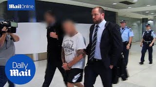 Police escort alleged bikie drug trafficker back to NSW - Daily Mail