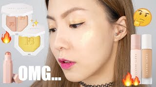 [乾肌可用?] Fenty Beauty 粉底測試兩天 + 產品用後感 | HIDDIE T