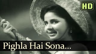 Pighla Hai Sona - Jaal Songs - Dev Anand - Geeta Bali - SD Burman Hits