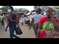 AFRICAN VIDEOS WALK INTO MAKOLA MARKET ACCRA GHANA