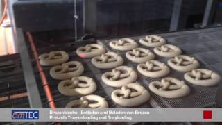 bmTEC - Beladen und Entladen Brezenbleche - Pretzels Tray-loading \u0026 Unloading