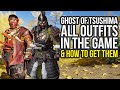 Ghost Of Tsushima All Outfits & How To Get Them (Ghost Of Tsushima All Armors)