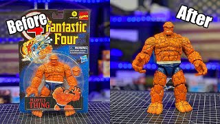 Customizing The Marvel Legends Fantastic Four Thing Action Figure