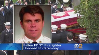 Ceremony Honors FDNY's Deputy Chief Michael Fahy