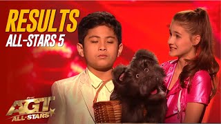 RESULTS: AGT All-Stars SHOWDOWN Between Two Talented Kids!