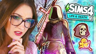 I PLAYED THE SIMS 4 LIFE & DEATH