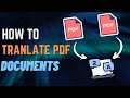 How to Translate PDF Documents to any Language | Google Docs | Translate Document | Tamil