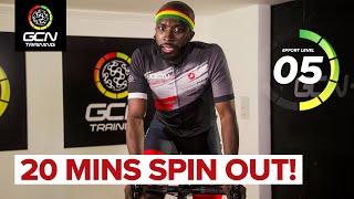 20 Minute Spin Training Session With Music | Time To Spin Out!