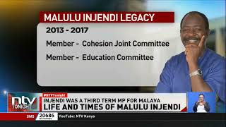 Moses Malulu Injendi, a third-term MP, had a distinguished career in public service