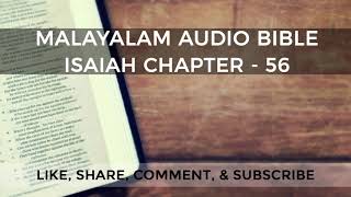 Isaiah Chapter - 56