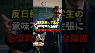 「日本はマナーが悪い！」反日韓国人がフランス人名誉教授に完全論破された結果...#海外の反応