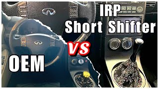 IRP Short Shifter Installation