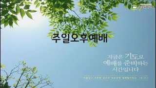 [Live] 글로리아교회 주일 4부예배 (8월 20일)