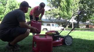 Son's First Lawn Mower, Lawn Care Vlog #9