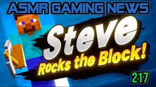 ASMR Gaming News (217) Minecraft Steve Super Smash Bros. PS5, CoD Zombies, Genshin Impact + More!