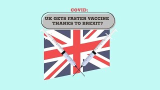 Did the UK get the Covid-19 vaccine faster thanks to Brexit? • FRANCE 24 English