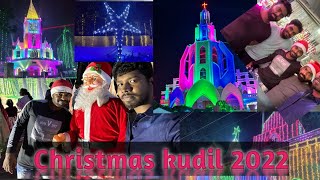 Christmas Kudil 2022 || Christmas night lighting and Traveling ||  Namma Nagercoil || Christmas