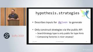 Test Research Code the Easy Way: By Generating Random Inputs with Hypothesis | SciPy 2019 |