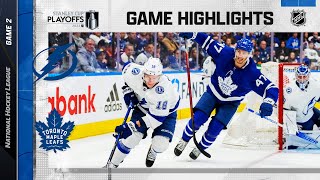 First Round, Gm 2: Lightning @ Maple Leafs 5/4 | NHL Playoffs 2022